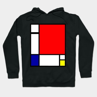 Mondrian Golden Ratio Minimalism Hoodie